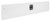 High Security Rapid Mount Shelf Door | Van Storage System | 11 x 60 Inch | Lockable Steel - White
