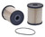 Wix Filters Fuel Filter 33585XE Cartridge Style; 7 Micron Glass Element; White; With Gasket