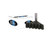 Vista Lug Nuts Wheel Installation Kit DPC55012SB 5 Lug Kit; 1/2 Inch x 20 Thread Size; 60 Degree Conical Bulge; Spline Drive; Acorn; 1.38 Inch Overall Length; 6 Spline Tool