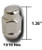 West Coast Premium Chrome Lug Nut | 1/2" x 20 Right Hand Thread | 60 Degree Conical | Heat Treated Steel