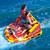 World of Watersports Super Bubba Towable Tube | High Backrest, Heavy-Duty PVC, Fast Inflation, EZ Tow Connector