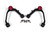 Zone Offroad Control Arm ZONC2313 Adventure; Tubular; Non Adjustable; Black; Steel; Set Of 2