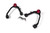 Zone Offroad Control Arm ZONC2313 Adventure; Tubular; Non Adjustable; Black; Steel; Set Of 2