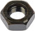 Trusted Dorman Hex Nut | M10-1.5 Thread Size | Pack of 6 | Yellow Zinc Finish