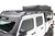 Fits 2020-2023 Jeep Gladiator JT Fab Fours Roof Rack JTOR-02-1 Overland Racks; Direct Fit; Powder Coated; Black; 11 Gauge Plate Steel; With Tie Down Points And Integrated Light Pod Mounts; Requires Fab Fours Overland Racks Bed Rack