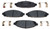 R-Line Metallic Brake Pads Set|OE Replacements|2003-2011 Lincoln Town Car,Crown Victoria,Marauder,Grand Marquis
