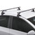 SportRack Roof Rack | All-In-One Ready-To-Go System | Easy Install | Set of 2 | Holds 130 Pounds | Steel Construction