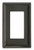 Valterra Switch Plate Cover | Brown Diamond Group 1 Speed Decor Switch Opening