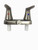 Phoenix 2-Valve Shower Control Valve | Catalina 4 Inch Brushed Nickel | 2 Lever Handles, Plastic Underbody