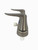 Phoenix 2-Valve Shower Control Valve | Catalina 4 Inch Brushed Nickel | 2 Lever Handles, Plastic Underbody