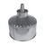 Heavy-Duty Round Funnel | Body Rest Style | 12 Quart Capacity | Galvanized Steel | With Removable Strainer