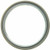 Fel-Pro Gaskets Rear Main Seal BS 40644 OE Replacement; One Piece Polytetrafluoroethylene PTFE Rubber