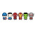 Cartoon Marvel Vinyl Car Decal Sticker – Waterproof & UV-Resistant (11.81" x 2.76")