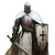 Tall Templar Knight Sword Shield Vinyl Car Decal Sticker – Waterproof & UV-Resistant 4.0"