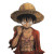 Luffy Straw Hat Battlefield Vinyl Car Decal Sticker – Waterproof & UV-Resistant 4.0"