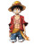 Luffy Tshirt Design Vinyl Car Decal Sticker – Waterproof & UV-Resistant 4.11"