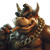 Bowser Smoking Stogie Rapper Vinyl Car Decal Sticker – Waterproof & UV-Resistant 4.0"