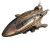 Da Vinci Space Ship Vinyl Car Decal Sticker – Waterproof & UV-Resistant 4.0"