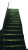 Horror Stairs Slime Fear Vinyl Car Decal Sticker – Waterproof & UV-Resistant 4.0"