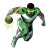 African American Superhero Football Vinyl Car Decal Sticker – Waterproof & UV-Resistant 4.0"