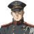 Anime Army General Gray Vinyl Car Decal Sticker – Waterproof & UV-Resistant 4.0"