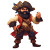 Blackbeard Pirate Cartoon Icon Vinyl Car Decal Sticker – Waterproof & UV-Resistant 4.0"