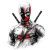 Funny Deadpool Sketch Vinyl Car Decal Sticker – Waterproof & UV-Resistant 4.0"