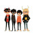 Homestuck Beta Minimalist Vinyl Car Decal Sticker – Waterproof & UV-Resistant 4.0"