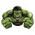 Hulk Screaming Flying Fists Vinyl Car Decal Sticker – Waterproof & UV-Resistant 4.0"