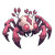 Maplestory Coral Spider Vinyl Car Decal Sticker – Waterproof & UV-Resistant 4.0"