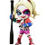 Mini Harley Quinn Bat Vinyl Car Decal Sticker – Waterproof & UV-Resistant 4.0"