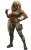 Muscular Soldier Woman Cigar Vinyl Car Decal Sticker – Waterproof & UV-Resistant 4.0"