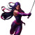 Psylocke Fighting Pose Vinyl Car Decal Sticker – Waterproof & UV-Resistant 4.0"