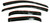 Enhance Your Corolla with Auto Ventshade Ventvisor | Sleek, Aerodynamic Design, UV-Resistant Acrylic | Set of 4