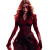 Scarlet Witch Zombie Transparent Vinyl Car Decal Sticker – Waterproof & UV-Resistant 4.0"