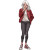 Shy White Hair Girl Secret Vinyl Car Decal Sticker – Waterproof & UV-Resistant 4.0"