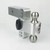 Weigh Safe 180 Degree 3 Inch Trailer Hitch Ball Mount | Fits 8000-21000 lbs | Turnover Adjustable Stainless Steel Dual Ball