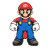 Famous Plumber Portrait Vinyl Car Decal Sticker – Waterproof & UV-Resistant 4.0"