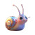 Sparkly Sticky Girl Snail Vinyl Car Decal Sticker – Waterproof & UV-Resistant 4.0"