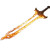 Fire Sword Photo Vinyl Car Decal Sticker – Waterproof & UV-Resistant 4.0"