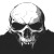 E Sports Skull Logo Vinyl Car Decal Sticker – Waterproof & UV-Resistant 4.0"