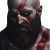 Kratos With Tears Vinyl Car Decal Sticker – Waterproof & UV-Resistant 4.0"