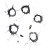 Realistic Bullet Holes Vinyl Car Decal Sticker – Waterproof & UV-Resistant 4.0"