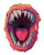 Monster Mouth Sharp Teeth Vinyl Car Decal Sticker – Waterproof & UV-Resistant 4.0"