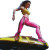 80S Futurism Girl Plank Vinyl Car Decal Sticker – Waterproof & UV-Resistant 4.0"