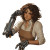 Androgynous Bartender Prosthetic Arm Vinyl Car Decal Sticker – Waterproof & UV-Resistant 4.0"