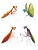 Mantis Insects Cartoon Game Vinyl Car Decal Sticker – Waterproof & UV-Resistant 4.0"