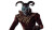 Sinister Jester Night Park Vinyl Car Decal Sticker – Waterproof & UV-Resistant 7.14"