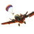 Steampunk Plane Fire Pilot Vinyl Car Decal Sticker – Waterproof & UV-Resistant 4.0"