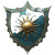 Alliance Crest Star Sun Vinyl Car Decal Sticker – Waterproof & UV-Resistant 4.0"